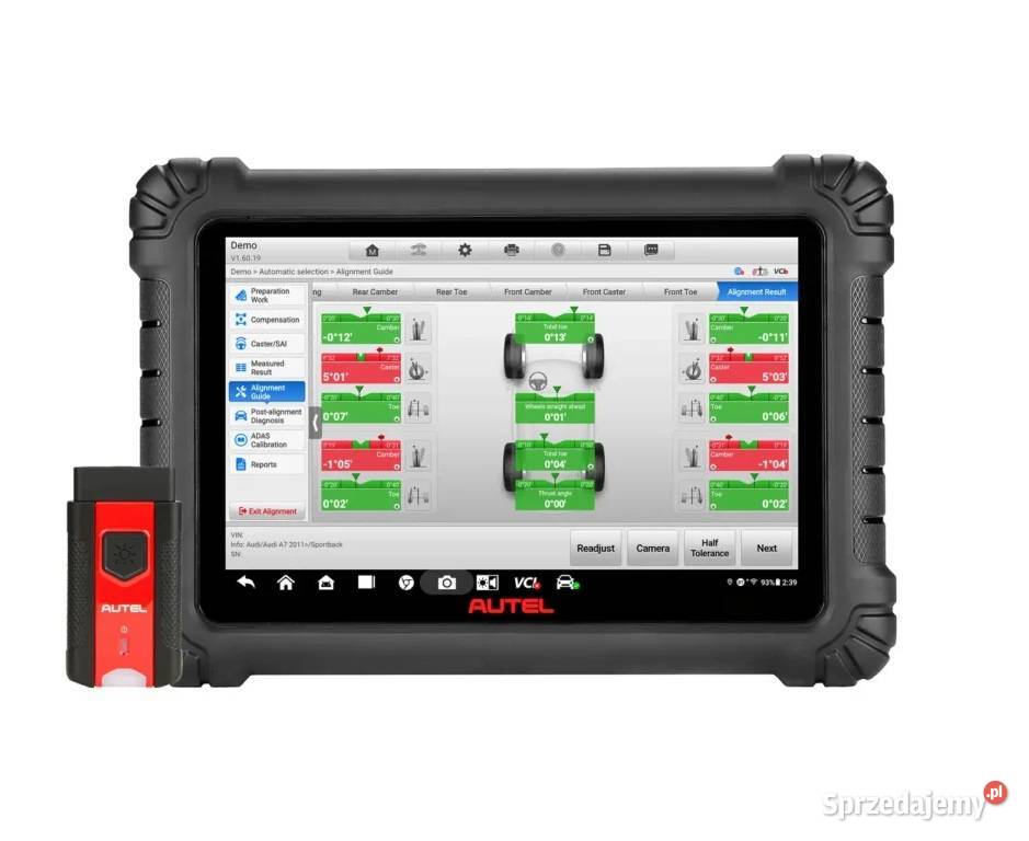 Autel MaxiAlign IWA500 geometria kół 3D Full Bielsko-Biała