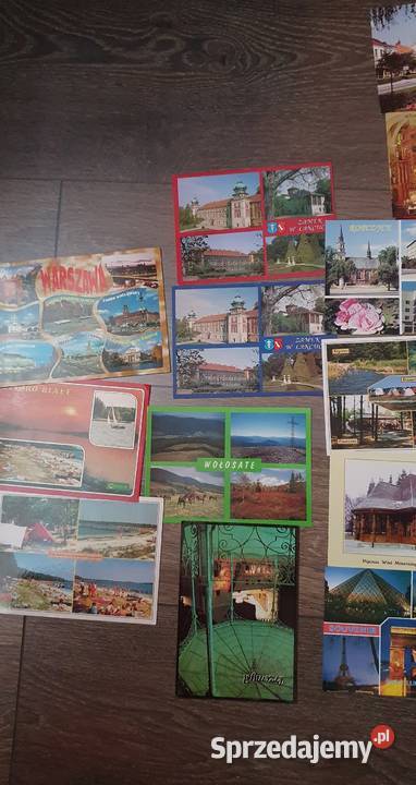 Stare kartki pocztowe miasta i konie Kraków