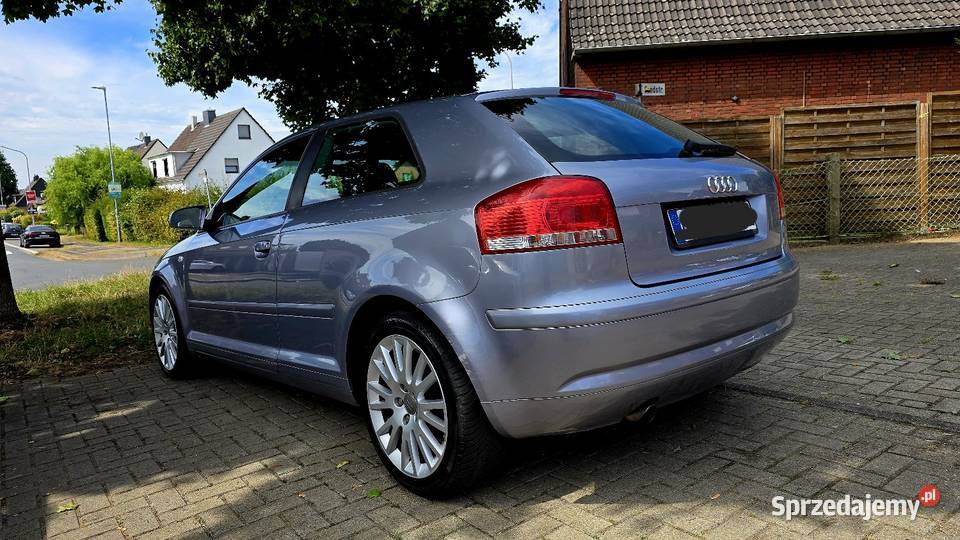 Audi A3 Typ 8P Ambition szary lubelskie Lubartów