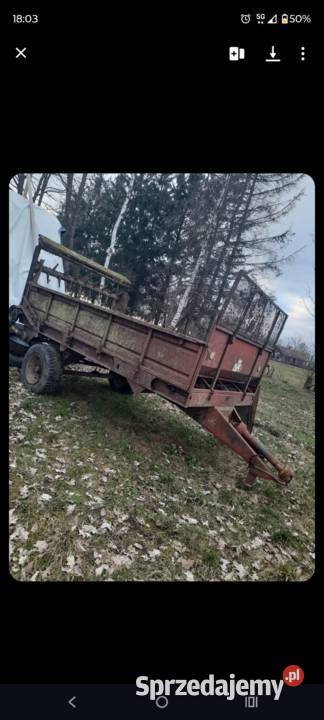 Sprzedam rozrzutnik obornika mazowieckie Zaręby Kościelne