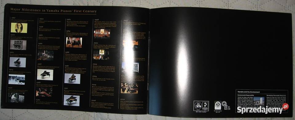Yamaha Premium Pianos CF S Series catalog Kępice