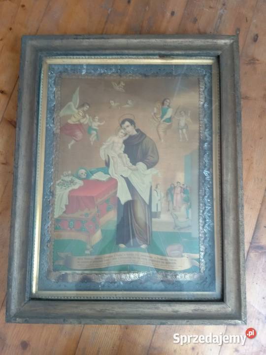 Święty obraz Przeworsk przedwojnie Antyki Antyki, Sztuka, Kolekcje Gdów