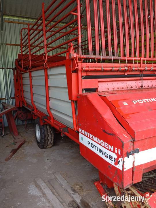 Samozbierająca POTTINGER Erntewagen II Trawy, słoma Poddębice