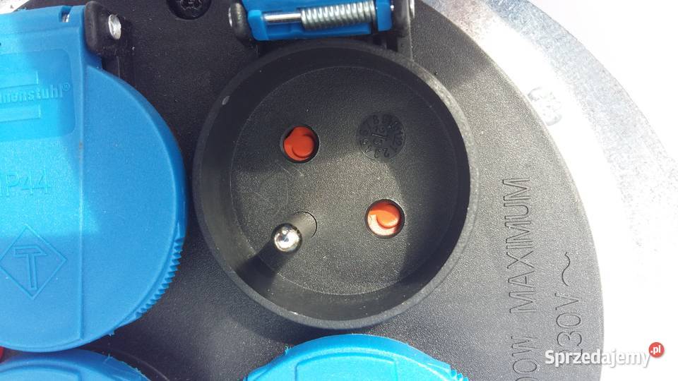 Przedłużacz na bębnie Brennestuhl 50m 3x 25mm Siemiatycze