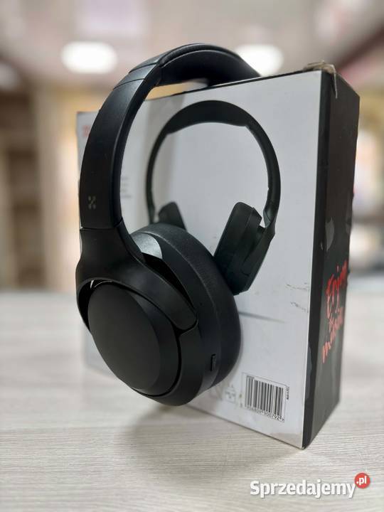 Słuchawki nauszne XMUSIC XWH500K ANC Czarny Elbląg
