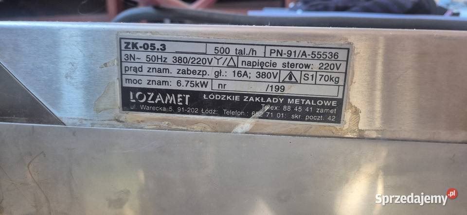 Zmywarka Lozamet AGD Częstochowa