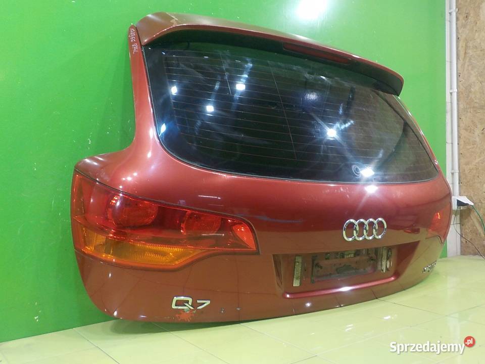 AUDI Q7 4L SLINE 30 TDI 06r 5D klapa tyl osobowe Klapy bagażnika