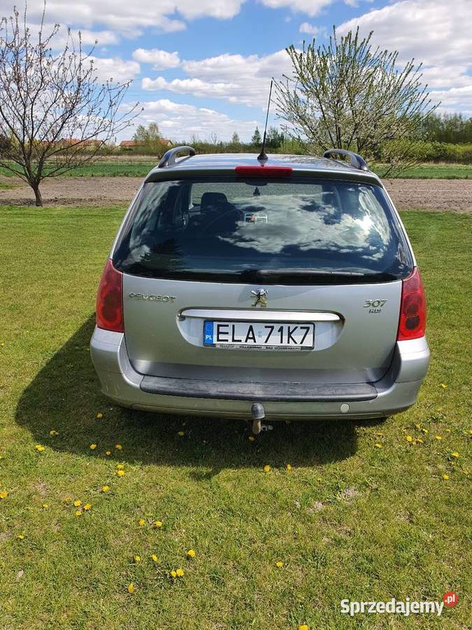 Peugeot 307sw 2hdi 136 2004 136KM 307 SW łódzkie Łask