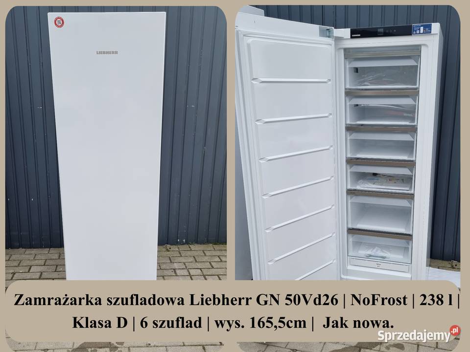 Zamrażarka szufladowa Liebherr GN 50Vd26 NoFrost AGD