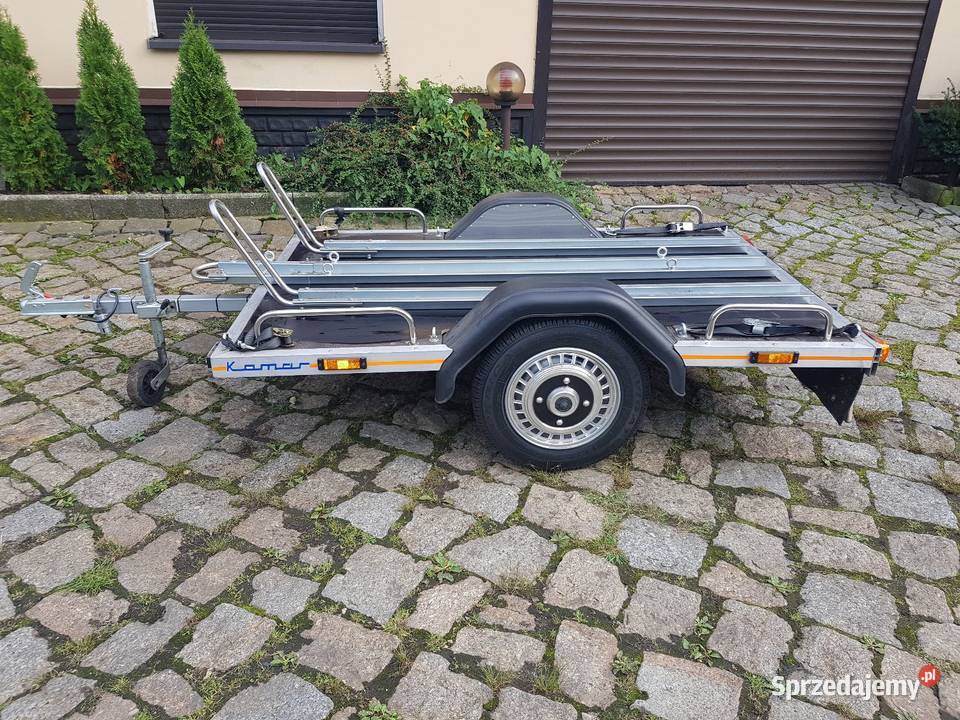 Przyczepa do transportu motocykla Rok produkcji 1987