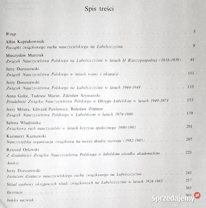 Zarys dziejów Związku Nauczycielstwa Polskiego Pozostałe