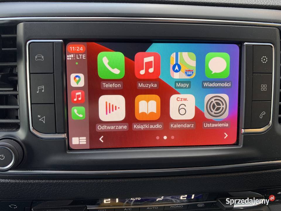 Toyota Proace Carplay / Android Auto upgrade od 2017r