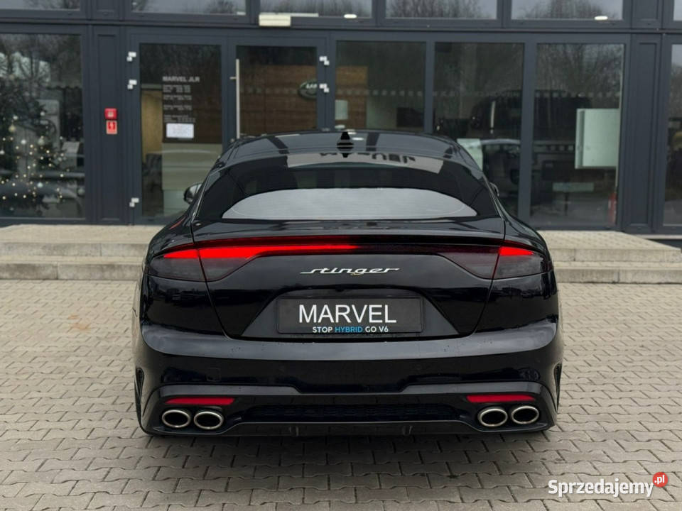 Kia Stinger Kia Stinger 33 V6 TGDI 366 Salon łopatki zmiany biegów łódzkie Łódź sprzedam