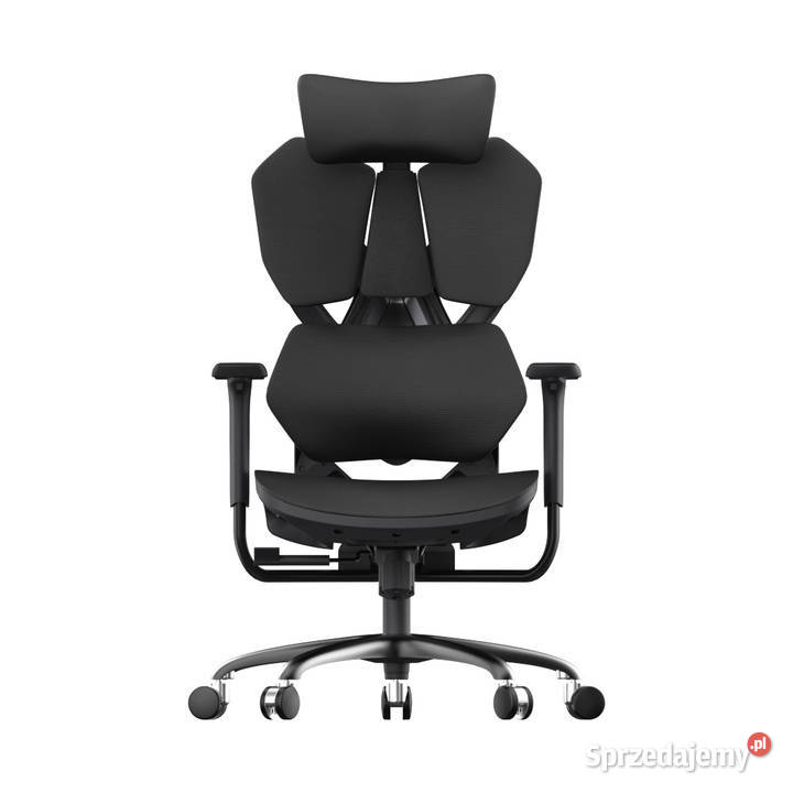 Fotel ergonomiczny gamingowy Angel Furia Black podkarpackie Jarosław