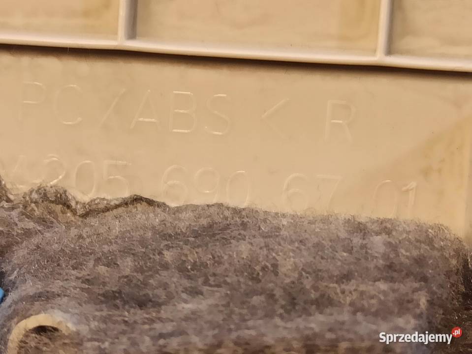 MERCEDES W205 A2056906701 OSŁONA SŁUPKA PRAWA dolnośląskie