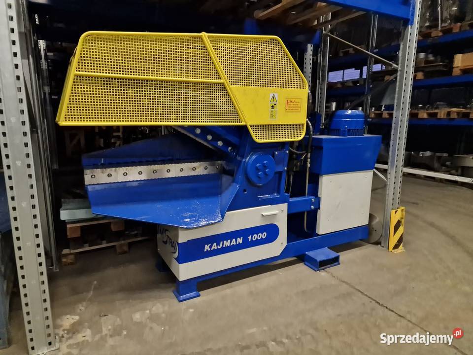 Używane nożyce do cięcia złomu Kajman 1000 Oświęcim