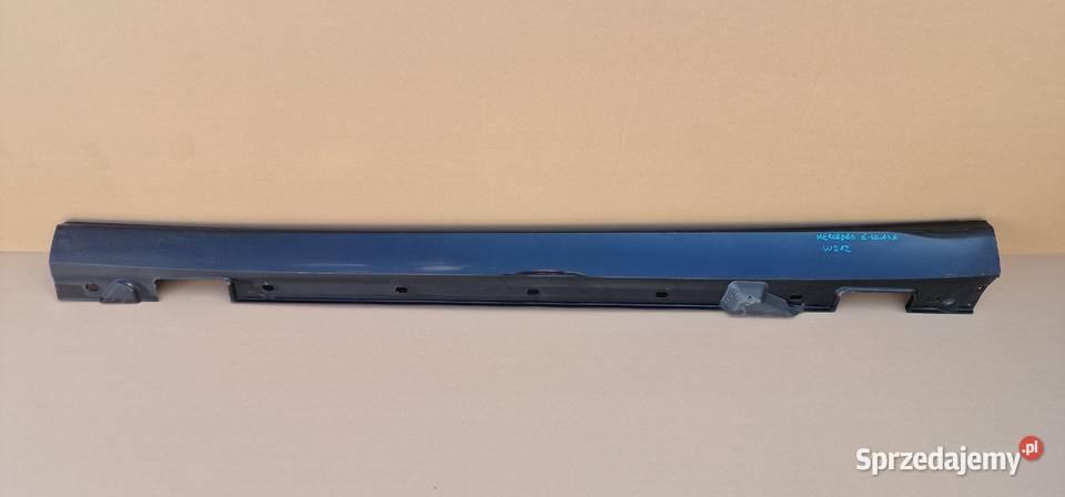 MERCEDES EKLASA W212 PRÓG LISTWA PROGOWA LEWA Bieleń