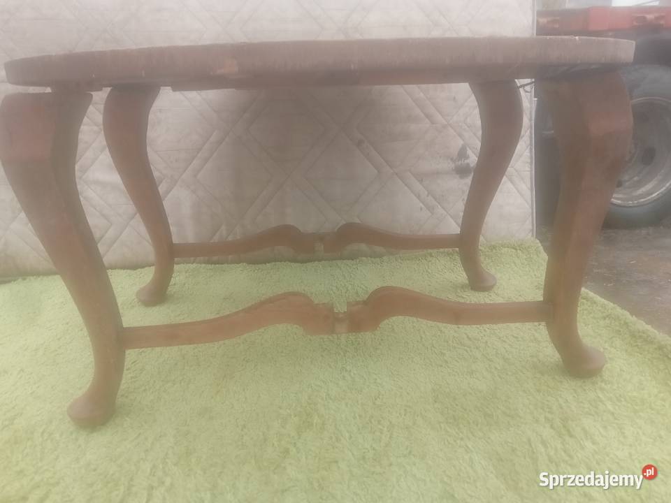 Stół okrągły drewniany zabytkowy 113 Stoły Czernikowo