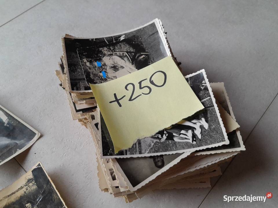 Stare zdjęcia powojenne PRL wczesny PRL zestaw Dąbrowa Górnicza sprzedam