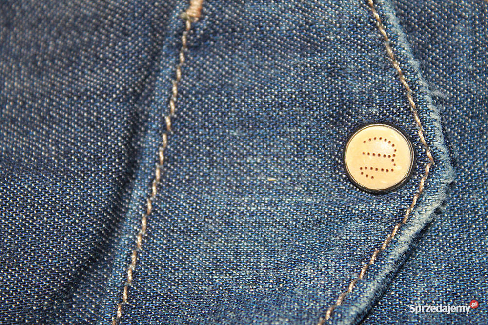 Wrangler koszula jeansowa taliowana 22T XS niebieski Koszalin
