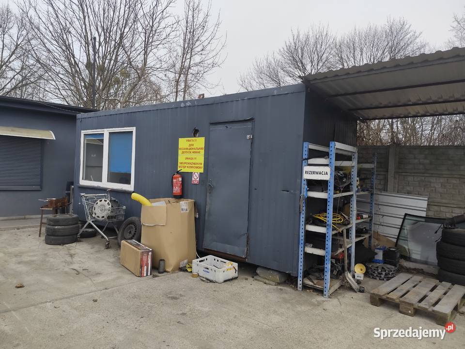 Kontener biurowy pracowniczym Biuro Poznań sprzedam