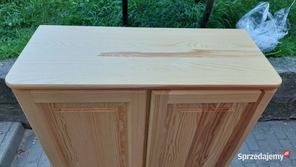 Komoda dwudrzwiowa z półkami 78cm sprzedam