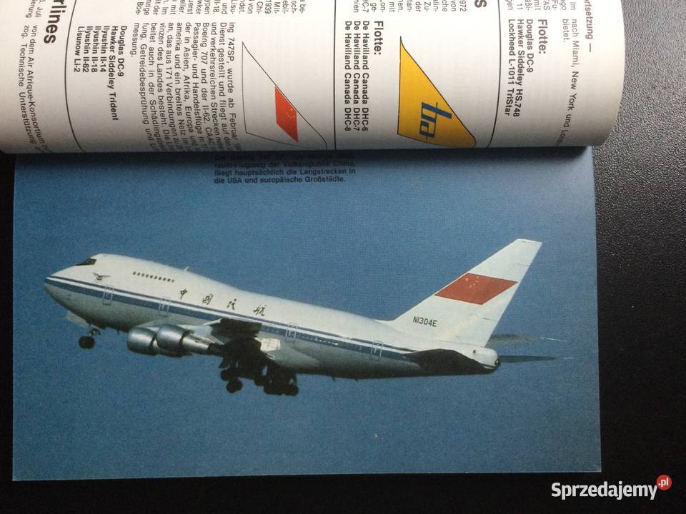 2809 Linie Lotnicze Świata Antykwariat Szczecin sprzedam