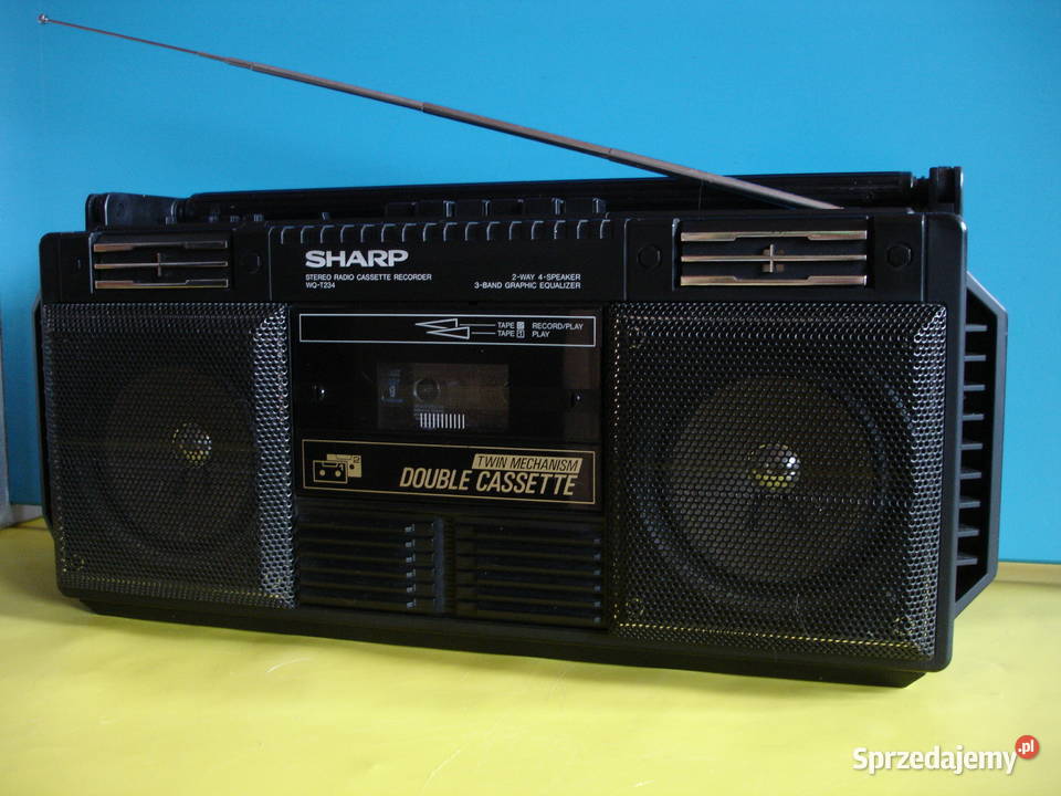Radiomagnetofon SHARP WQT234H Radioodtwarzacze Zielona Góra