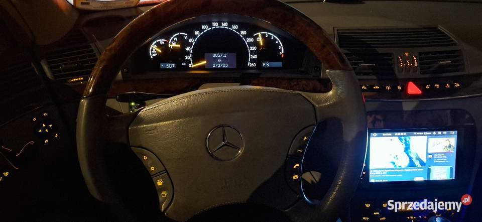 Mercedes s350 LPG 2003 polift centralny zamek Warszawa