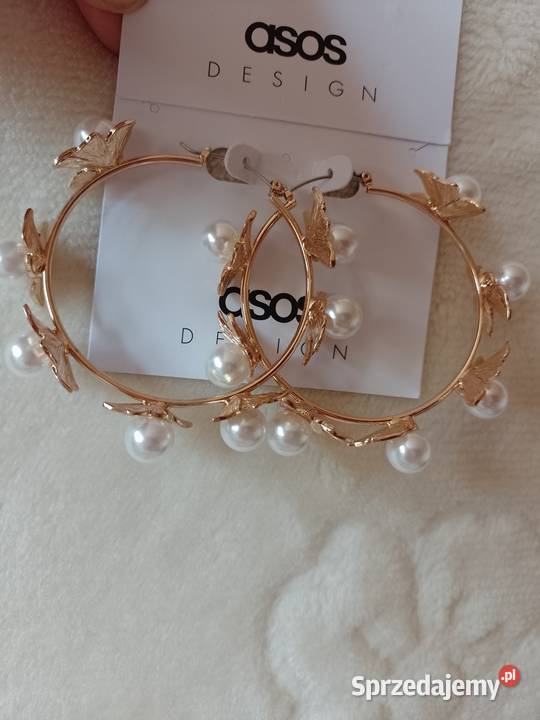 ASOS Wytworne bogato zdobione kolczyki Kraków