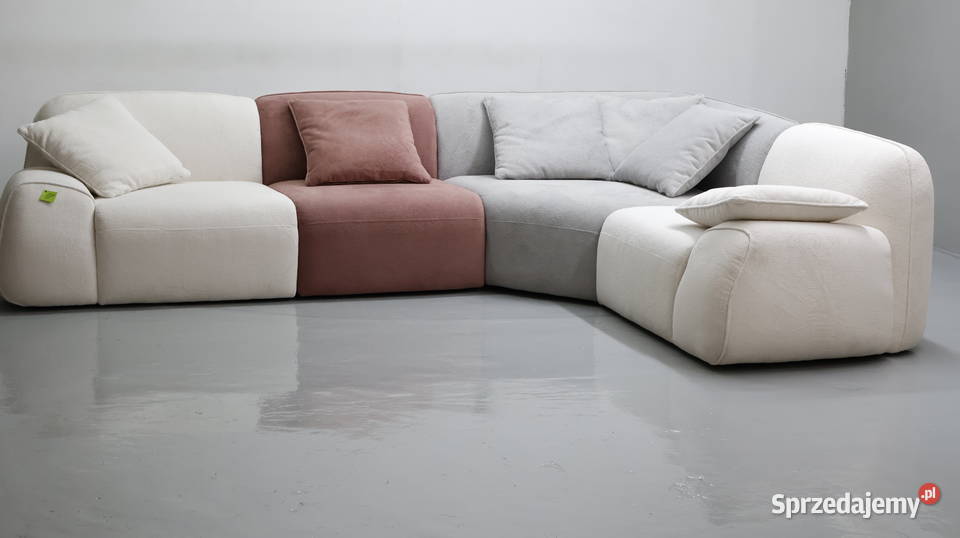 TDŁ PUZZLE nowoczesny narożnik MODUŁOWE sofy 260cm wielkopolskie Poznań sprzedam
