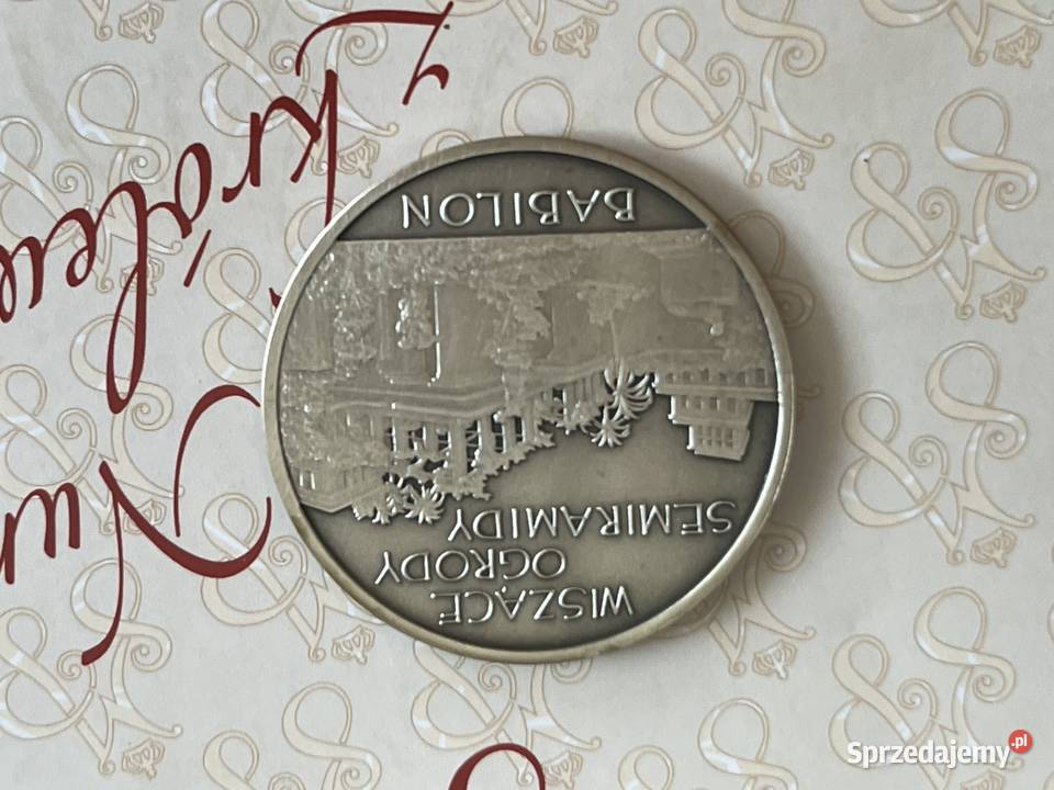 Kolekcja Starożytne cuda świata SREBRO 7 Numizmatyka Jastrzębie-Zdrój