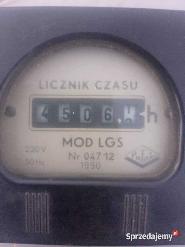 Licznik czasu pracy Pafal MOD LGS Milejewo