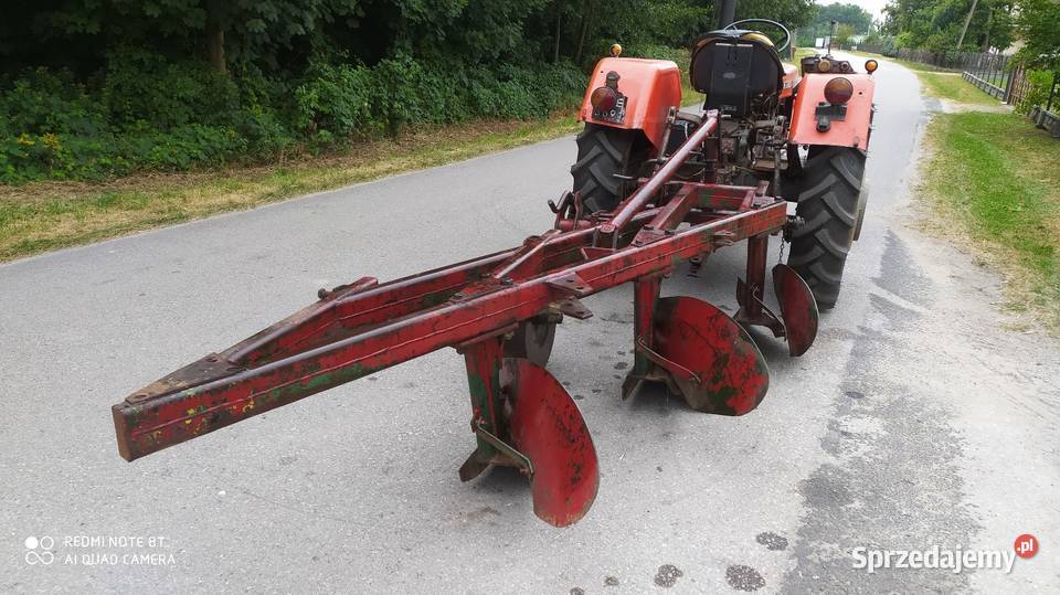 Pług 4skibowy Oryginał Grudziądz duży 4x40 ładny Pługi sprzedam