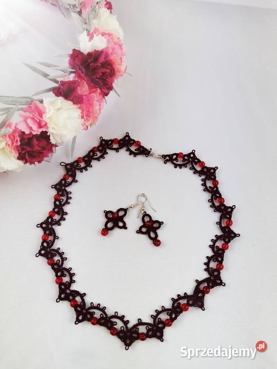 Biżuteria frywolitkowa