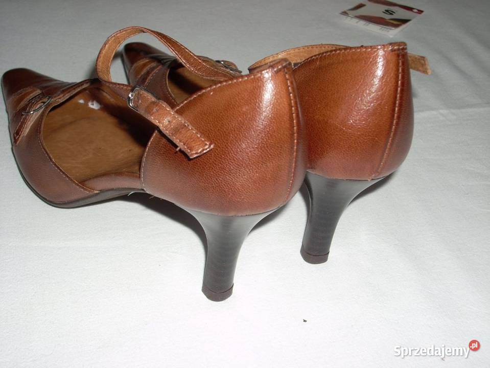 BUTS IMAGE Buty NOWE Skóra Szpilki 37 vintage małopolskie Nowy Sącz