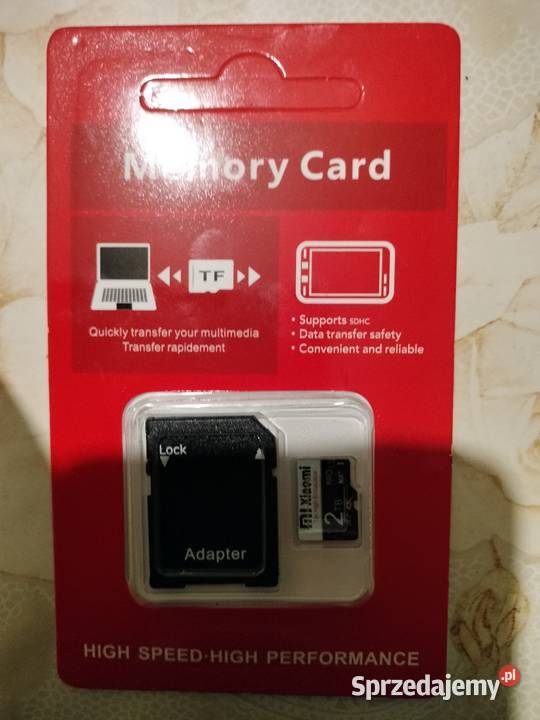 MEMORY Card 2 TF Micro SD 2TB Telefony i Akcesoria Zbaków Górny sprzedam
