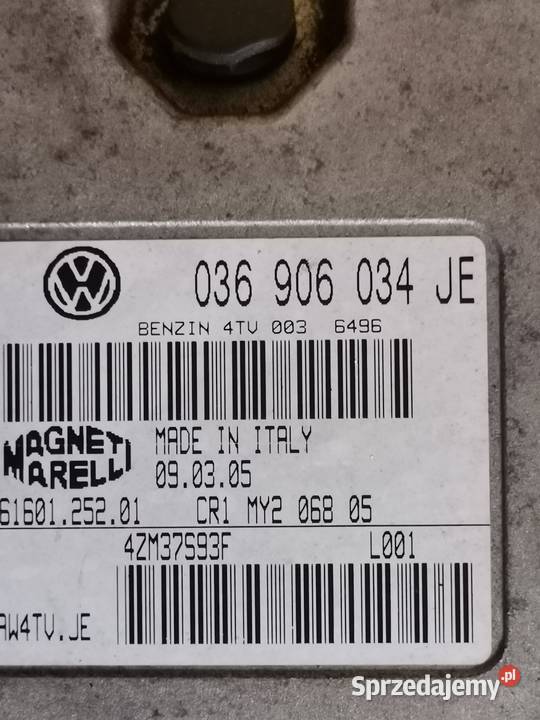 SKODA FABIA I 14 16V STEROWNIK SILNIKA Choszczno