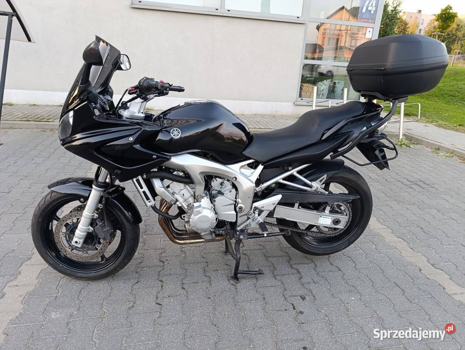 Yamaha fz6s kufry Przygody