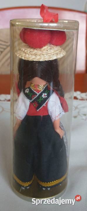 Lalka kolekcjonerska w stroju ludowym wielkopolskie Krotoszyn