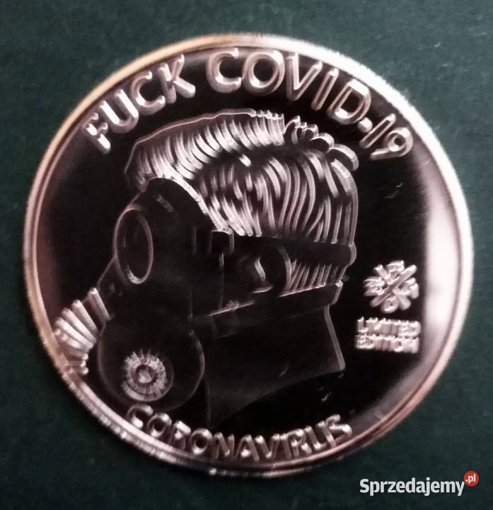 covid 19 moneta medal Olsztyn