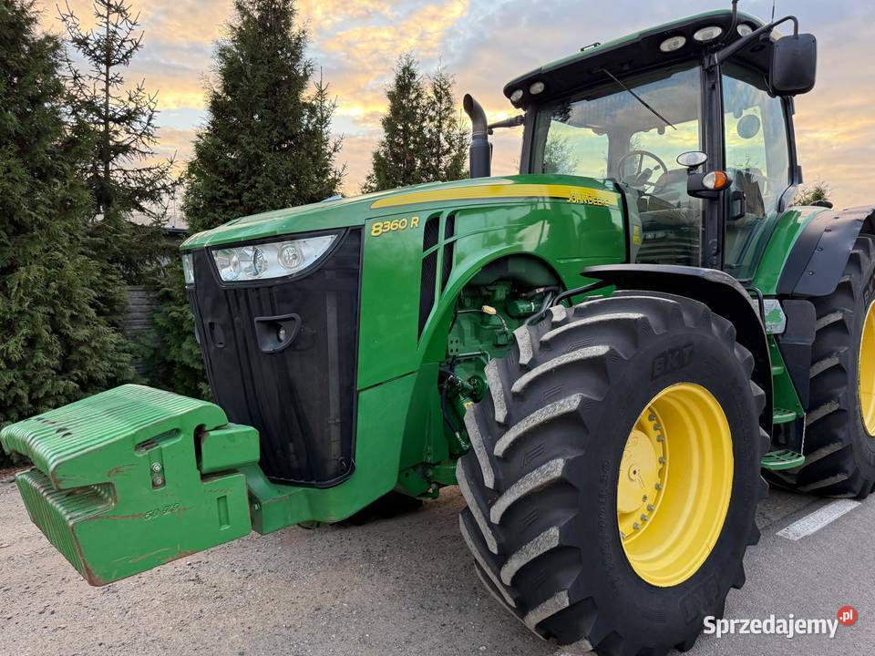 Ciągnik rolniczy John Deere 8360R 2013 8600mth Nowa Ruda