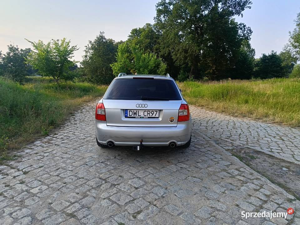 Audi A4 B6 Avant 18T z LPG srebrny Brzeg Dolny