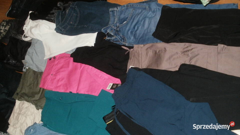 Spodnie damskie mega paka SML 363840 kolorowy Warszawa