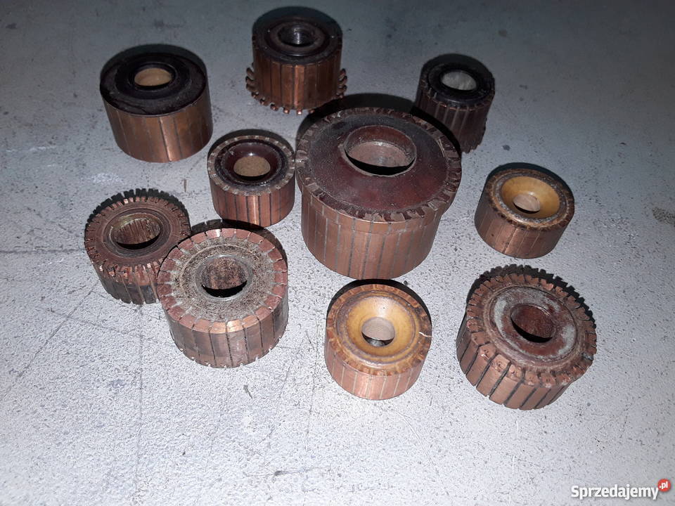 Nowy komutator wirnika rozne wymiary d1 fi 10 14 wielkopolskie Szamotuły