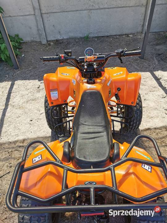 Quad 125 rama XXI biegi 31 koła 8 wielkopolskie Miejska Górka
