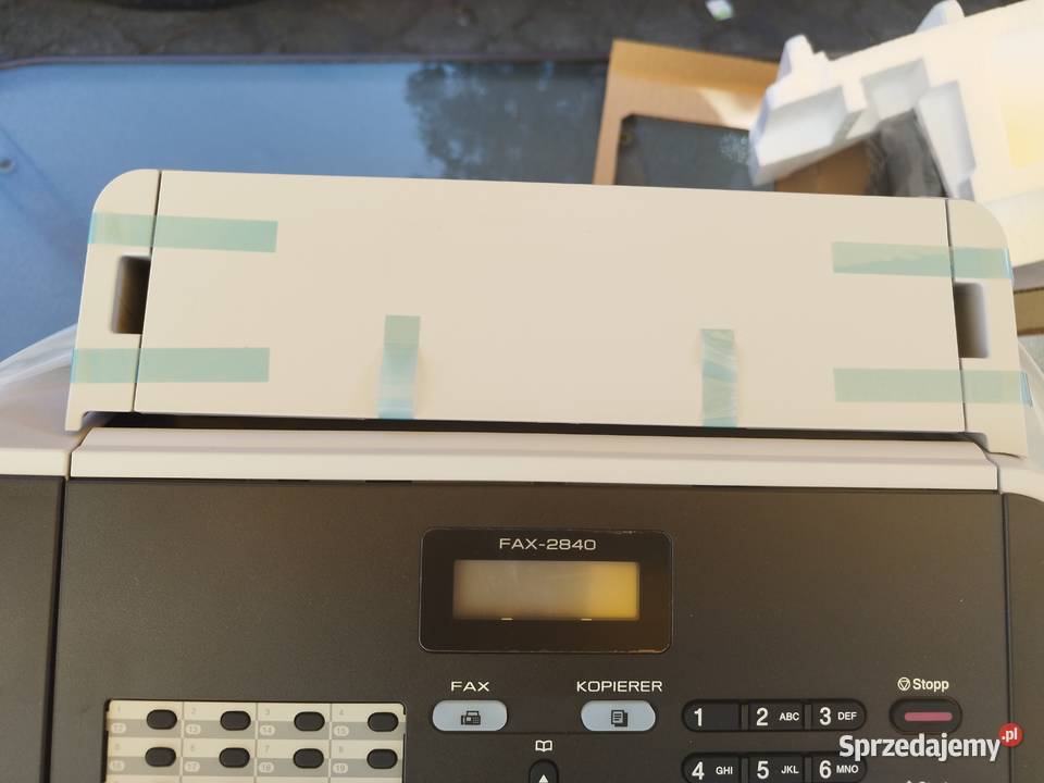 Fax Brother FAX2840 Laser dolnośląskie Przejęsław sprzedam