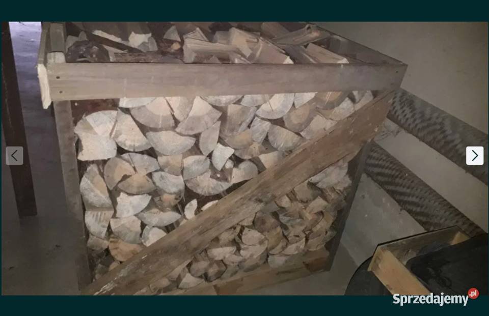 Drewno opałowe połupane sosnowe