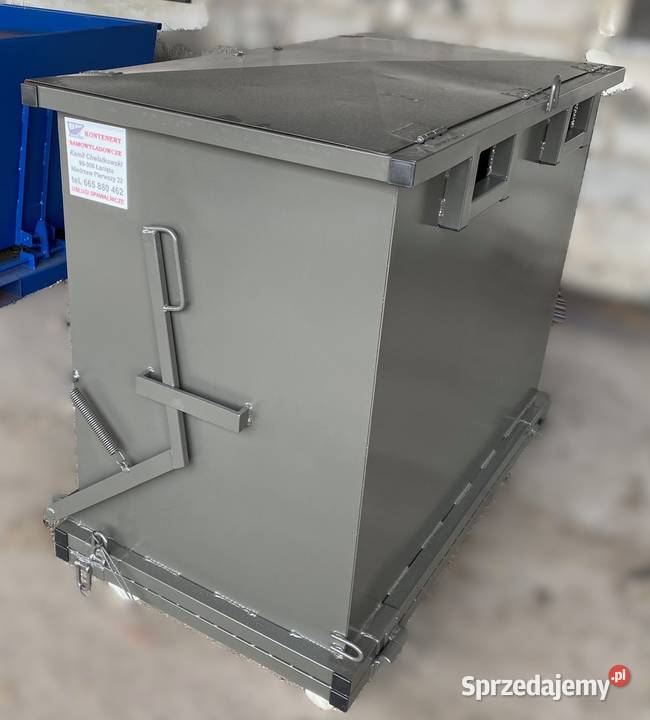 Kontener z otwieranym dnem 15 m3 kontener Niedrzew Pierwszy