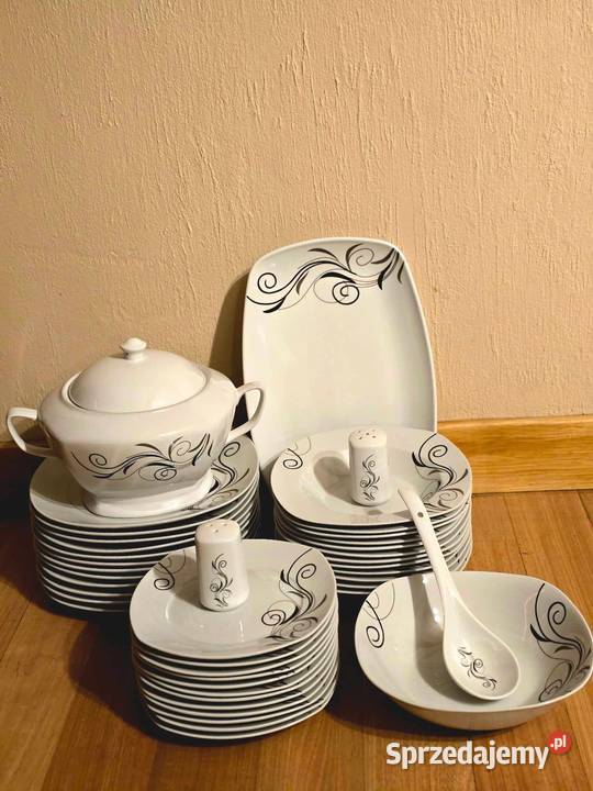 Serwis obiadowy 43el vc442 vc460 drzewa